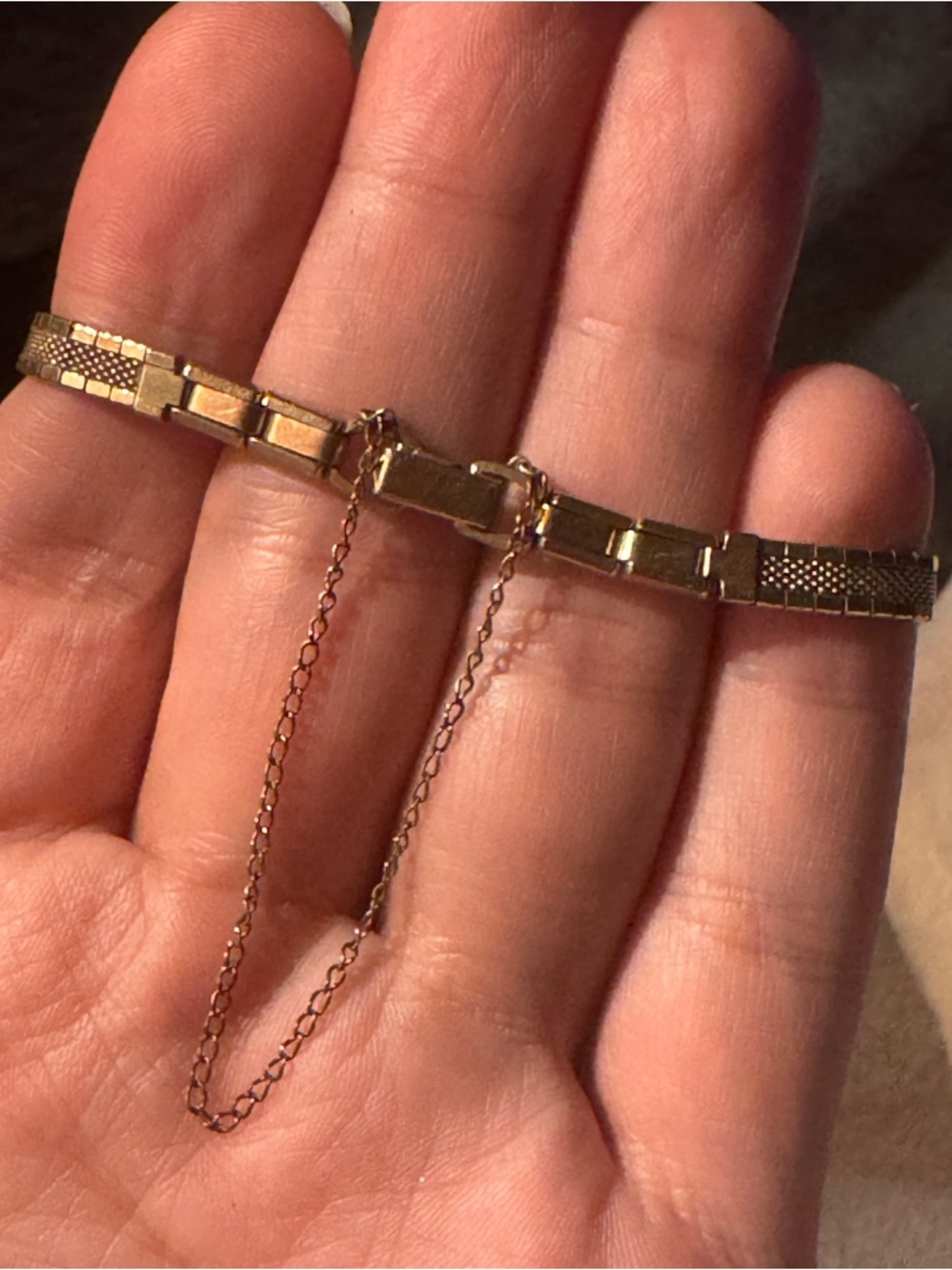 Vintage Lucien Piccard 14K Gold Ladies Cocktail Watch & Heart-Shaped Gold Box - Picture 5 of 9